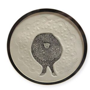 DON GILBERT Signed Limited Edition Embossed Etching – Surreal Abstract Face in T